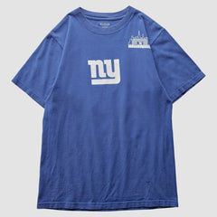 New York Giants Reebok 2010 T-Shirt Blue Vintage - Fanatics