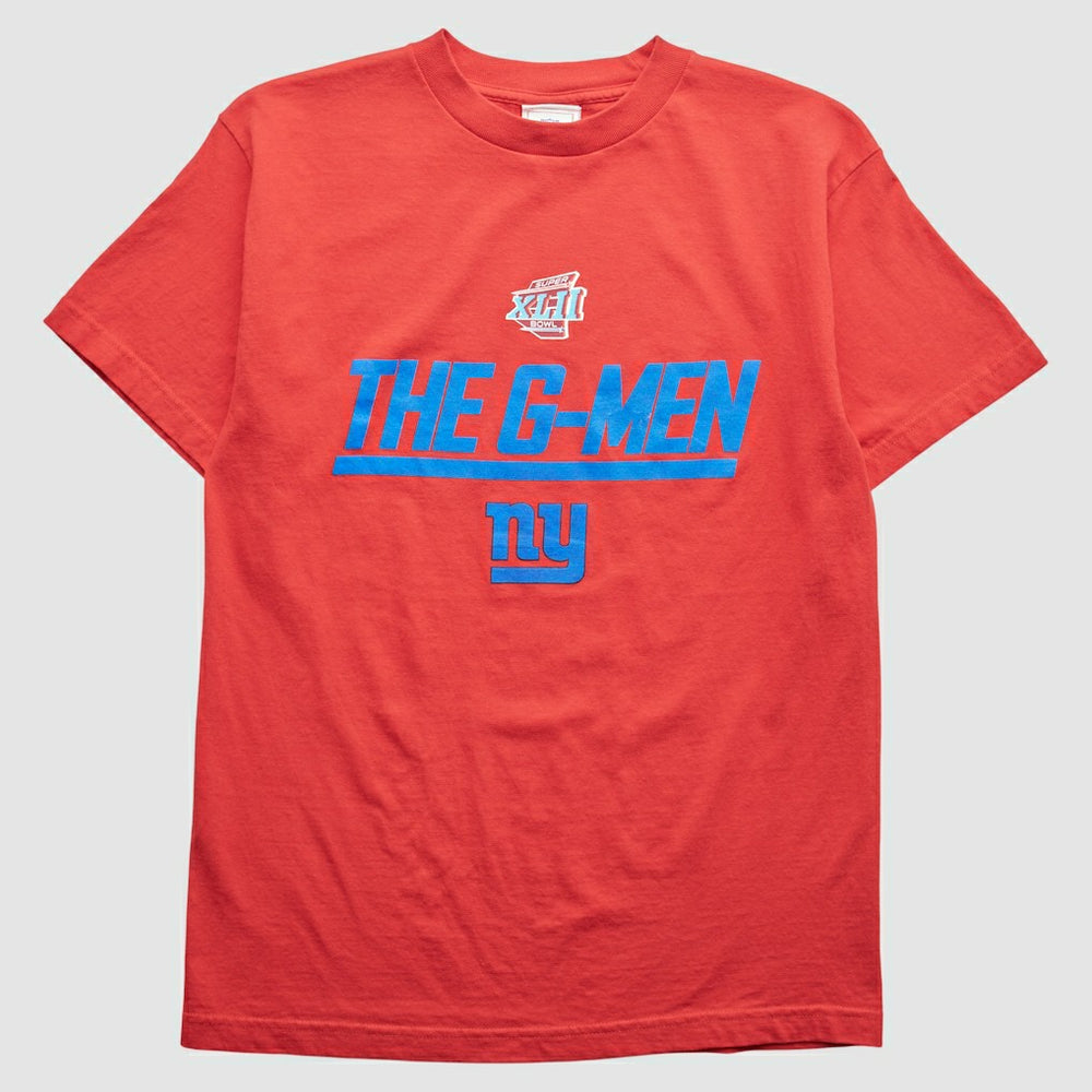 New York Giants NFL 2000s T-Shirt Red Vintage - Fanatics
