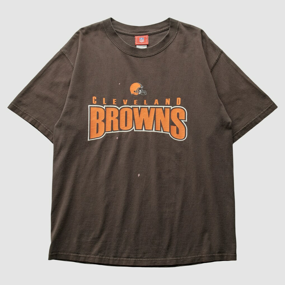 Cleveland Browns NFL 2000s T-Shirt Brown Vintage - Fanatics