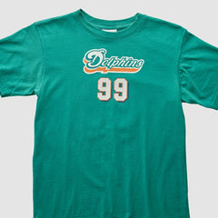Miami Dolphins 2000s T-Shirt Green Vintage - Fanatics
