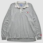 Kansas City Chiefs Starter 90s Sweatshirt Gray Vintage - Fanatics
