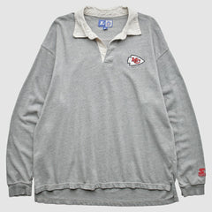 Kansas City Chiefs Starter 90s Sweatshirt Gray Vintage - Fanatics