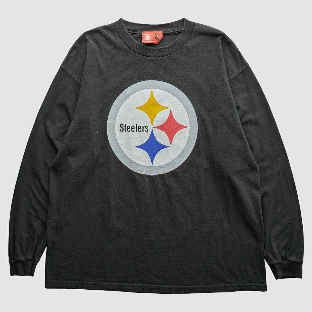 Pittsburgh Steelers NFL 2000s T-Shirt Black Vintage - Fanatics