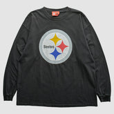 Pittsburgh Steelers NFL 2000s T-Shirt Black Vintage - Fanatics