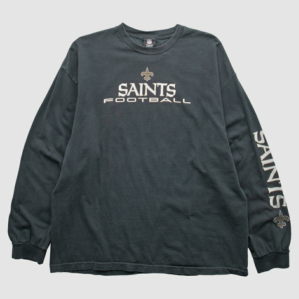 New Orleans Saints 2010s T-Shirt Black Vintage - Fanatics