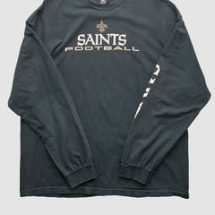 New Orleans Saints 2010s T-Shirt Black Vintage - Fanatics