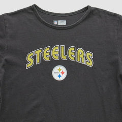 Pittsburgh Steelers NFL 2000s T-Shirt Black Vintage - Fanatics