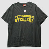 Pittsburgh Steelers NFL 2000s T-Shirt Black Vintage - Fanatics