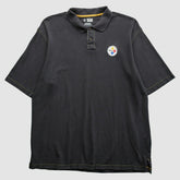 Pittsburgh Steelers 2010s Polo Black Vintage - Fanatics