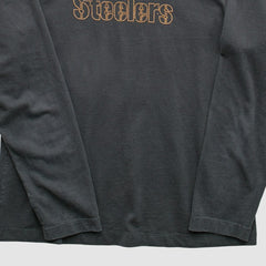 Pittsburgh Steelers NFL 2000s T-Shirt Black Vintage - Fanatics