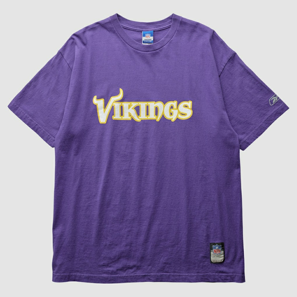 Minnesota Vikings Reebok 2000s T-Shirt Purple Vintage - Fanatics