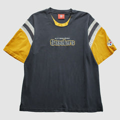 Pittsburgh Steelers NFL 2000s T-Shirt Black Vintage - Fanatics
