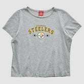 Pittsburgh Steelers NFL 2000s T-Shirt Gray Vintage - Fanatics