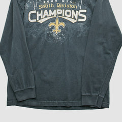 New Orleans Saints 2009 T-Shirt Black Vintage - Fanatics