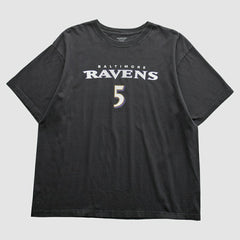 Baltimore Ravens Reebok 2008 T-Shirt Black Vintage - Fanatics