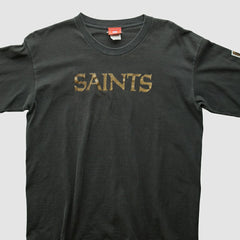 New Orleans Saints NFL 2000s T-Shirt Black Vintage - Fanatics