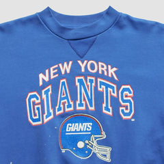 New York Giants 90s Pullover Sweatshirt Blue Vintage - Fanatics