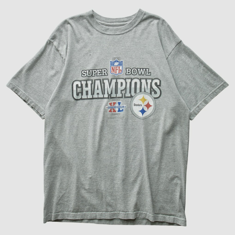 Pittsburgh Steelers 2005 T-Shirt Gray Vintage - Fanatics