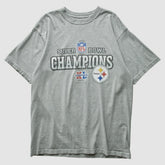 Pittsburgh Steelers 2005 T-Shirt Gray Vintage - Fanatics