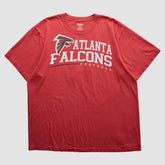 Atlanta Falcons Reebok 2000s T-Shirt Red Vintage - Fanatics