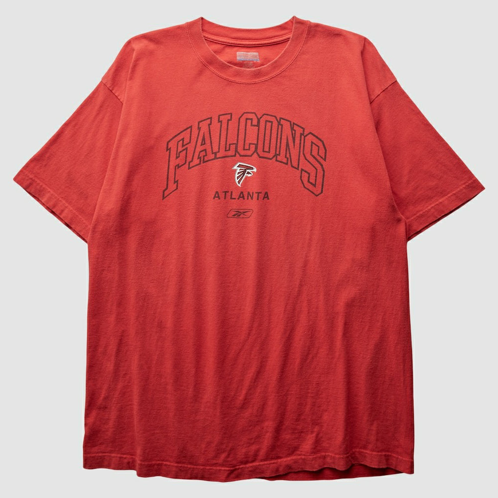 Atlanta Falcons Reebok 2000s T-Shirt Red Vintage - Fanatics