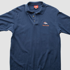 Denver Broncos NFL 2000s Polo Navy Vintage - Fanatics