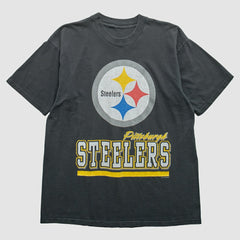 Pittsburgh Steelers 1997 T-Shirt Black Vintage - Fanatics