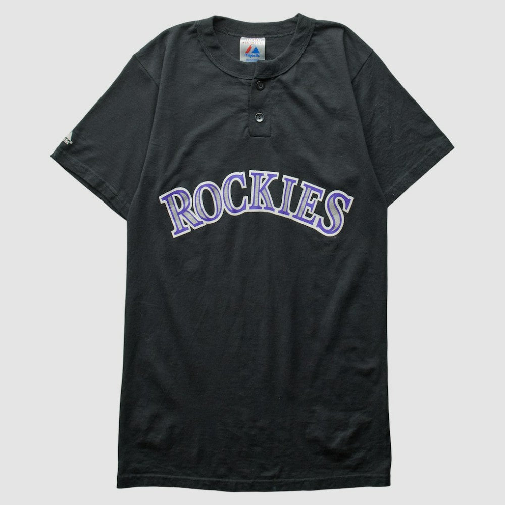 Colorado Rockies Majestic 2000s T-Shirt On Sale