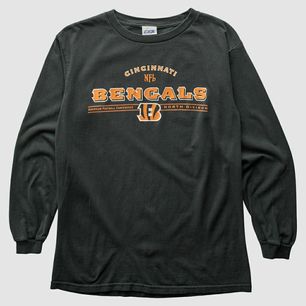 Cincinnati Bengals CSA 2000s T-Shirt Black Vintage - Fanatics