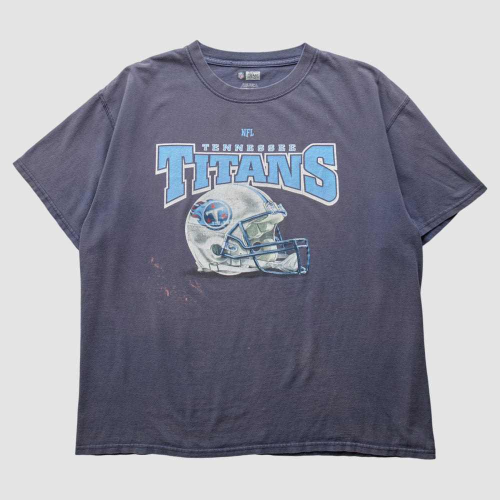 Tennessee Titans 2000s T-Shirt Navy Vintage - Fanatics