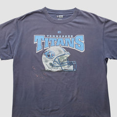 Tennessee Titans 2000s T-Shirt Navy Vintage - Fanatics