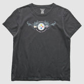 Pittsburgh Steelers Reebok 2009 T-Shirt Gray Vintage - Fanatics