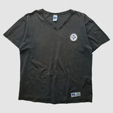 Pittsburgh Steelers Russell 90s T-Shirt Black Vintage - Fanatics