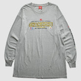 Pittsburgh Steelers NFL 2005 T-Shirt Gray Vintage - Fanatics