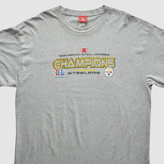 Pittsburgh Steelers NFL 2005 T-Shirt Gray Vintage - Fanatics