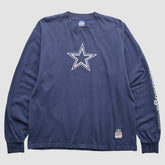 Dallas Cowboys Reebok 2000s T-Shirt Navy Vintage - Fanatics