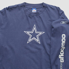 Dallas Cowboys Reebok 2000s T-Shirt Navy Vintage - Fanatics