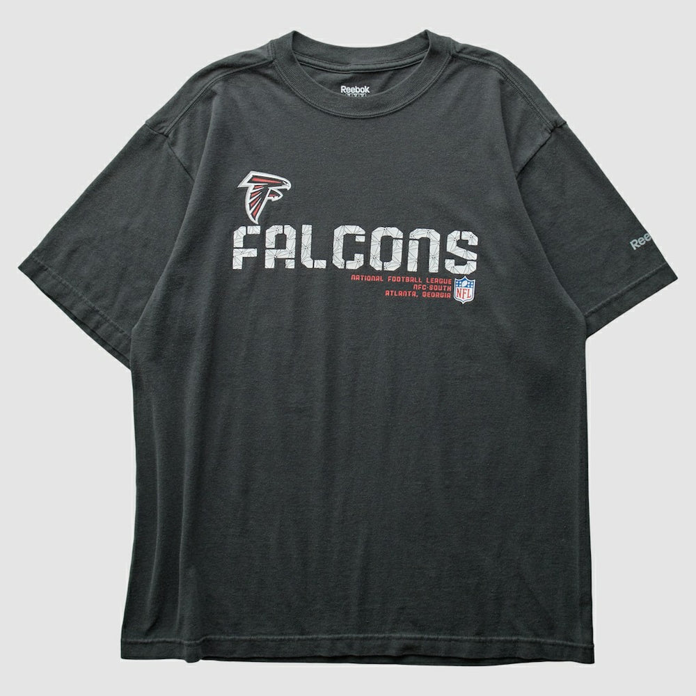 Atlanta Falcons Reebok 2000s T-Shirt Black Vintage - Fanatics