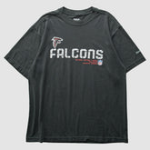 Atlanta Falcons Reebok 2000s T-Shirt Black Vintage - Fanatics