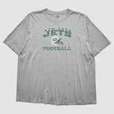 New York Jets Reebok 2000s T-Shirt Gray Vintage - Fanatics