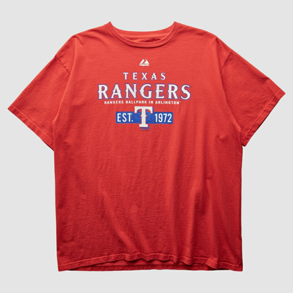 Texas Rangers Majestic 2000s T-Shirt Online