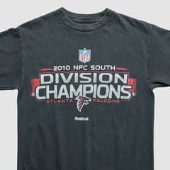 Atlanta Falcons Reebok 2010 T-Shirt Black Vintage - Fanatics