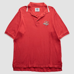 Tampa Bay Buccaneers Lee Apparel 90s Polo Red Vintage - Fanatics