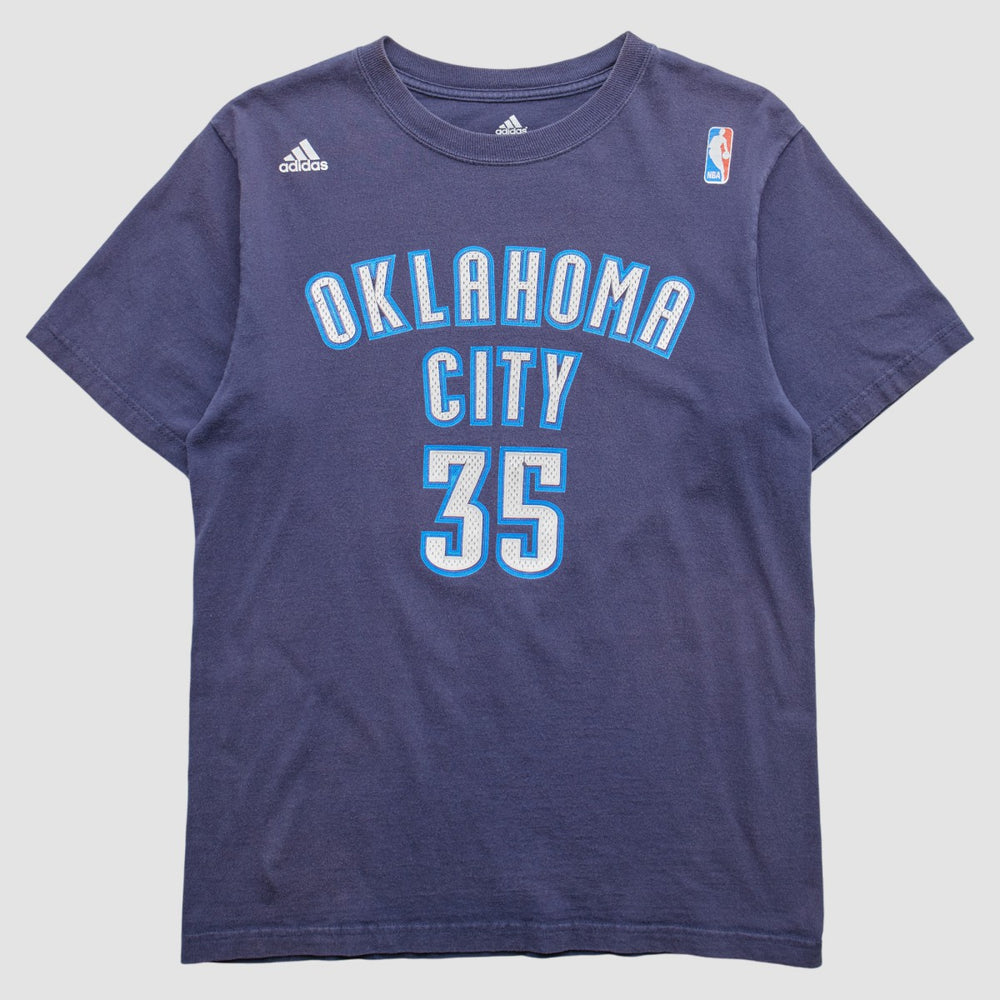 Adidas - Oklahoma City Thunder 2010s T-Shirt - Navy Vintage