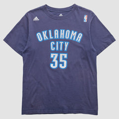 Adidas - Oklahoma City Thunder 2010s T-Shirt - Navy Vintage