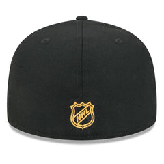 Boston Bruins New Era Core 59FIFTY Fitted Hat Black