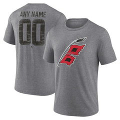 Carolina Hurricanes - Heritage Custom Tri-Blend T-Shirt Gray