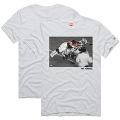 John Elway Denver Broncos Homage Unisex Pay Homage Tri-Blend T-Shirt Ash - NFL