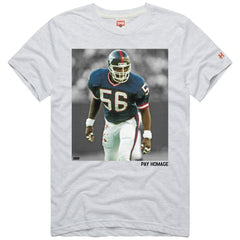 Lawrence Taylor New York Giants Homage Unisex Pay Homage Tri-Blend T-Shirt Ash - NFL