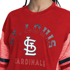St. Louis Cardinals G-III 4Her by Carl Banks Women's Off-Season Oversized Top Lifestyle